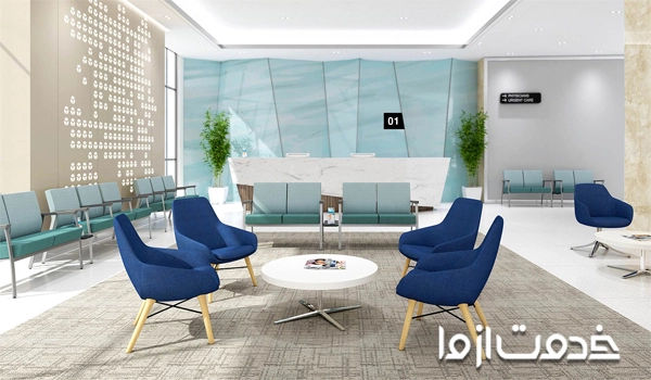 بازسازی فضای مطب